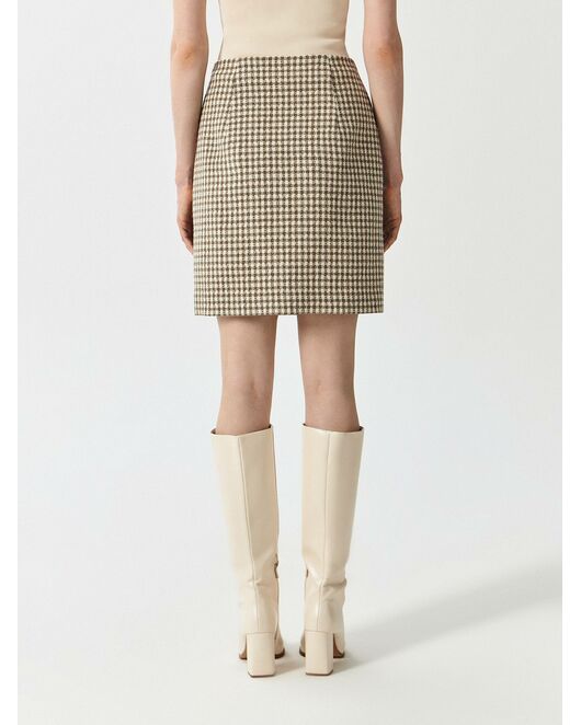 Юбка-мини в клетку от byME 