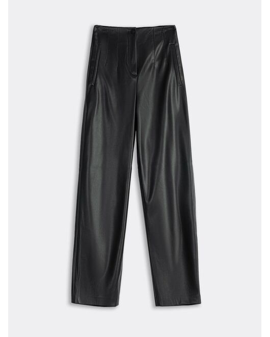 Брюки черные из экокожи CA-0-91205_50000-167 от byME 