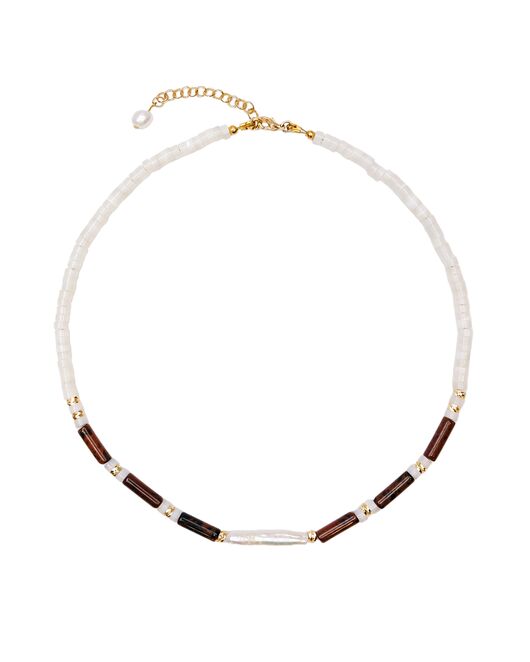 Чокер из Абсидион Перламутр Жемчуг- S00078 от  