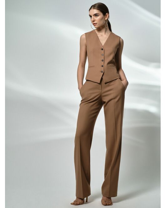 Удлиненные брюки со стрелками от byME 