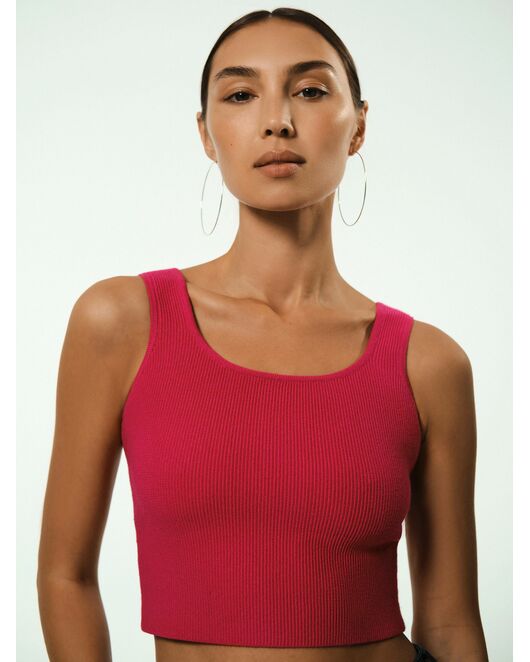 Укороченный трикотажный топ от ByME 