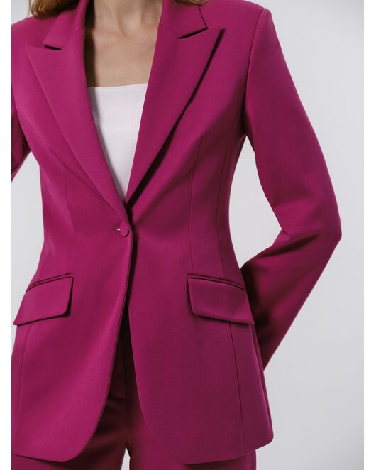 Приталенный жакет на пуговице от byME 