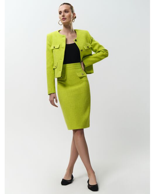 Юбка-карандаш из твида от byME 