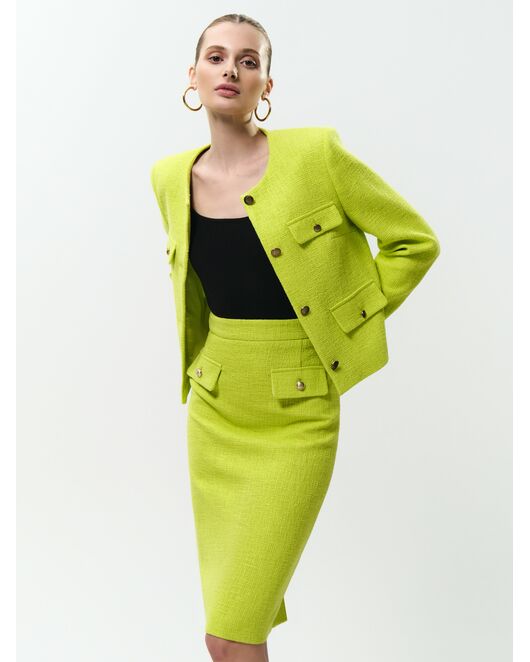 Юбка-карандаш из твида от byME 