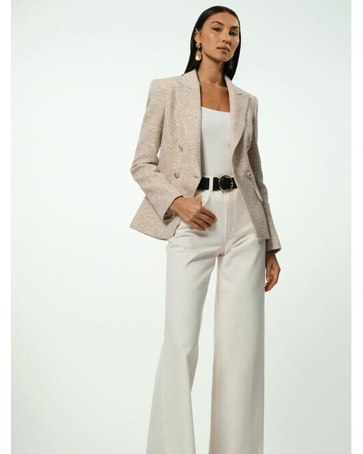 Приталенный жакет из твида от byME 