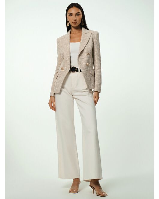 Приталенный жакет из твида от byME 