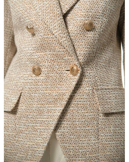 Приталенный жакет из твида от byME 