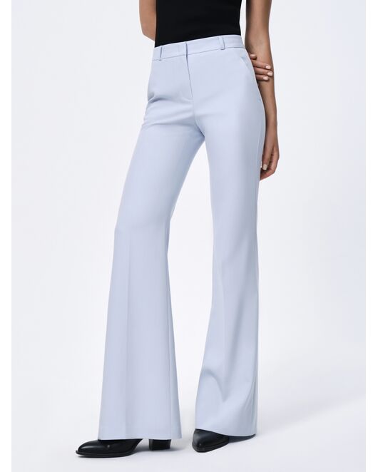Брюки женские клёш голубые от byME 