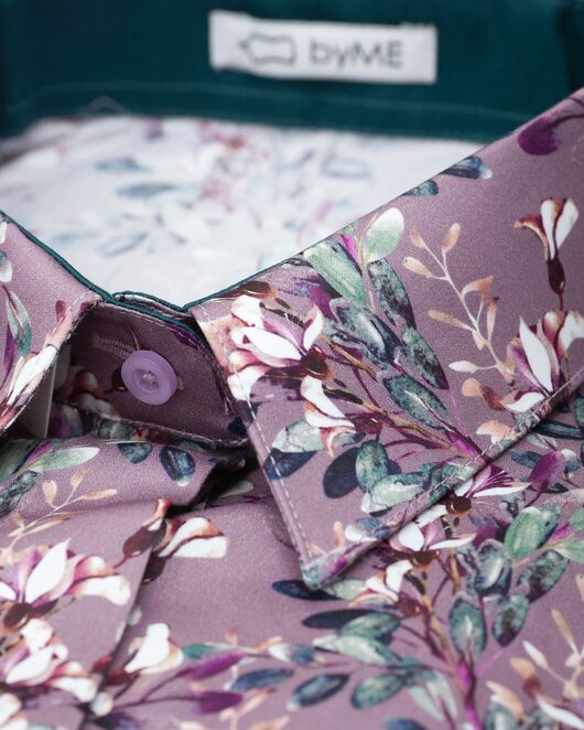 Женская рубашка под пуговицы с супатной застежкой полуприталенная - 8056 от byME 