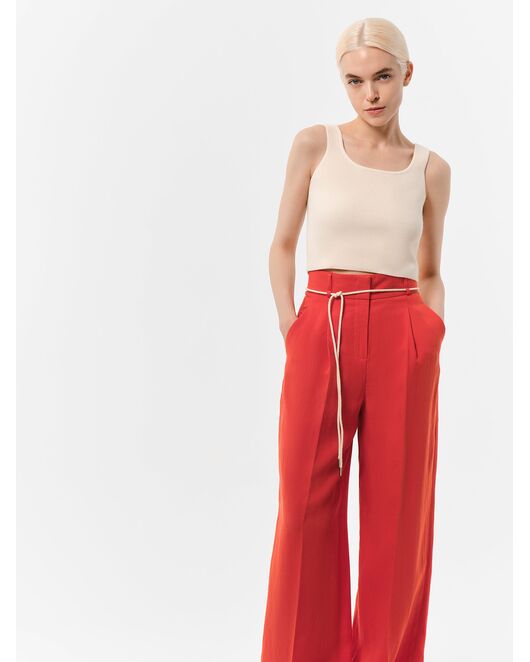 Удлиненные брюки CA-0-51805_50019-027 от byME  Удлиненные брюки CA-0-51805_50019-027 от byME