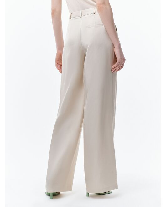 Широкие брюки с хлястиками от ByME 