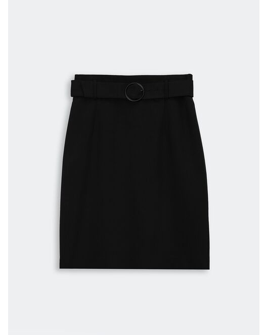 Зауженная юбка с поясом от byME 