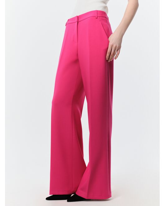 Широкие брюки из костюмной ткани от byME 