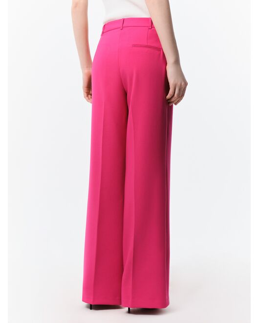 Широкие брюки из костюмной ткани от byME 