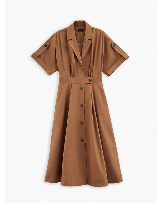 Платье-сафари из хлопка от byME 