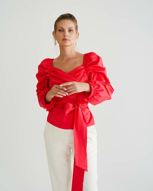 Женская рубашка - 8552 на запах. (One size) от byME 