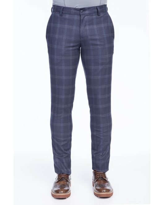 Брюки мужские хлопковые № 017-21-13 Темно-синий 13 от Bawer 