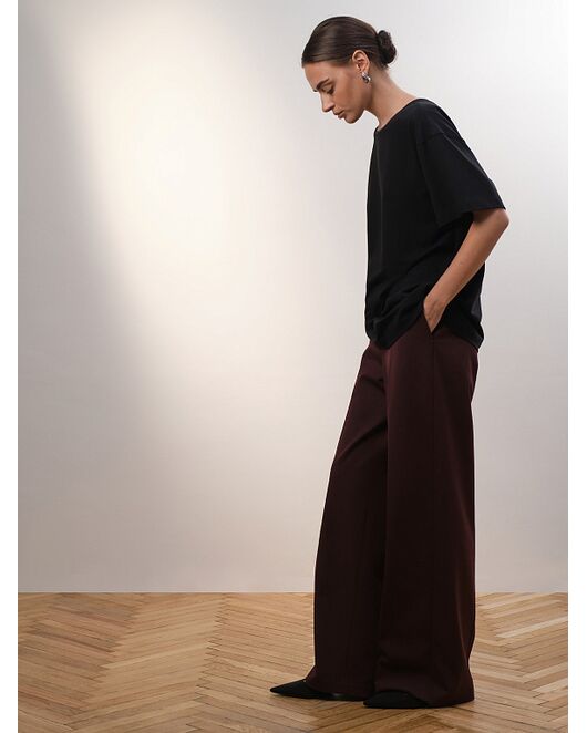 Джоггеры из костюмной ткани от Calista 