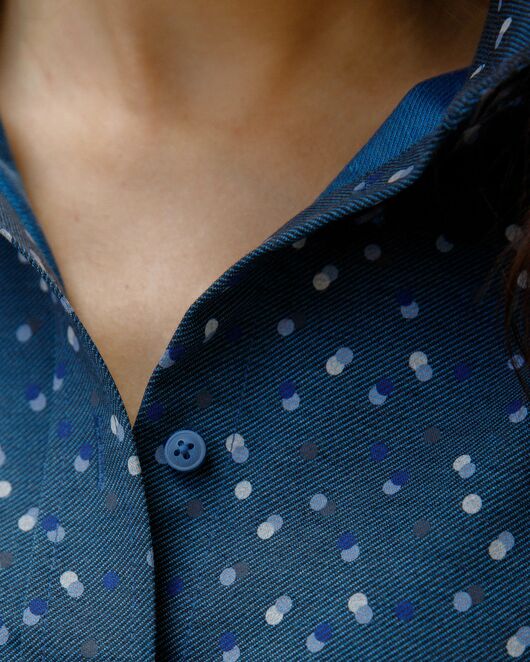 Женская рубашка в оверсайз силуэте - 8183 от byME 