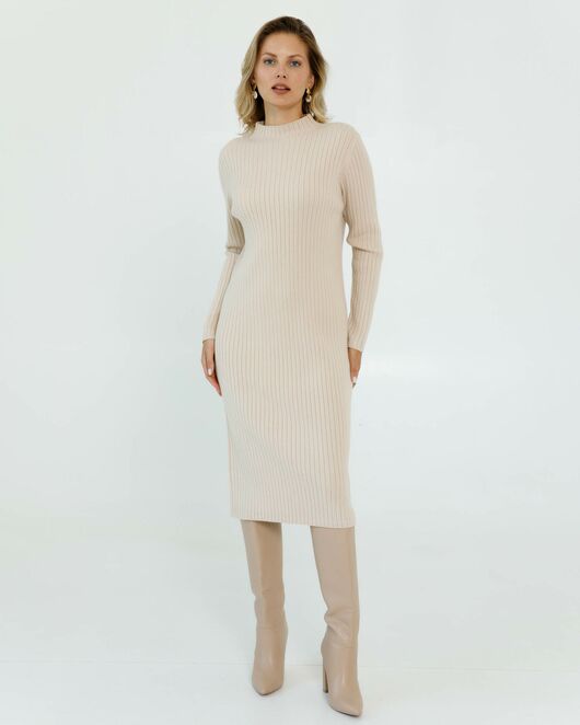 DS021D314 Платье Бежевое от byME 