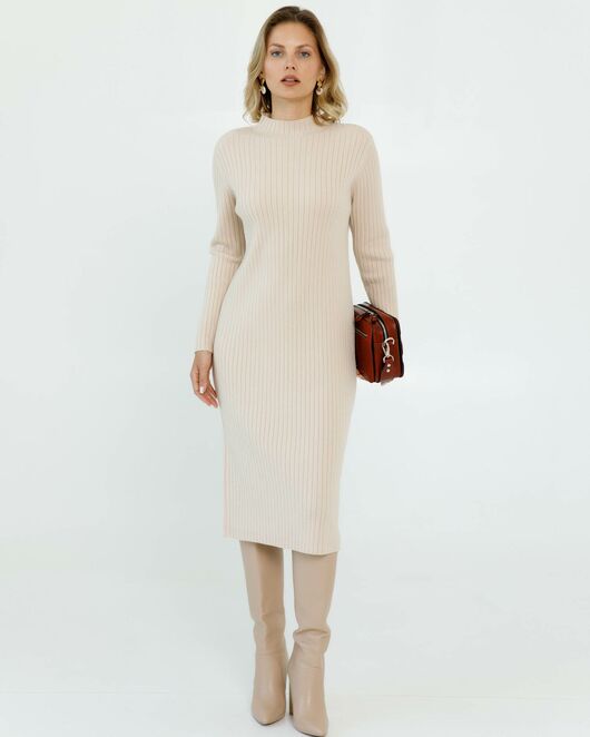 DS021D314 Платье Бежевое от byME 