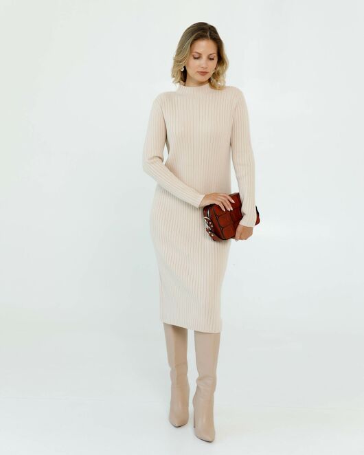 DS021D314 Платье Бежевое от byME 