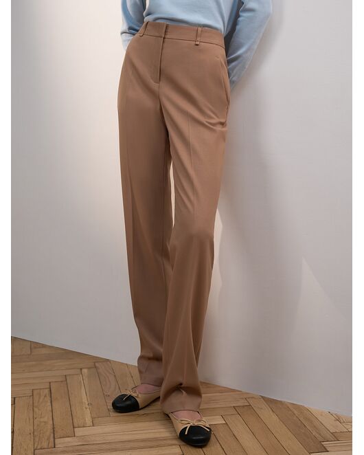 Прямые брюки с высокой посадкой от Calista  Прямые брюки с высокой посадкой от Calista