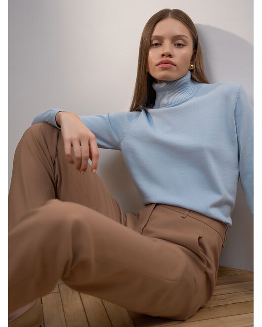 Прямые брюки с высокой посадкой от Calista  Прямые брюки с высокой посадкой от Calista