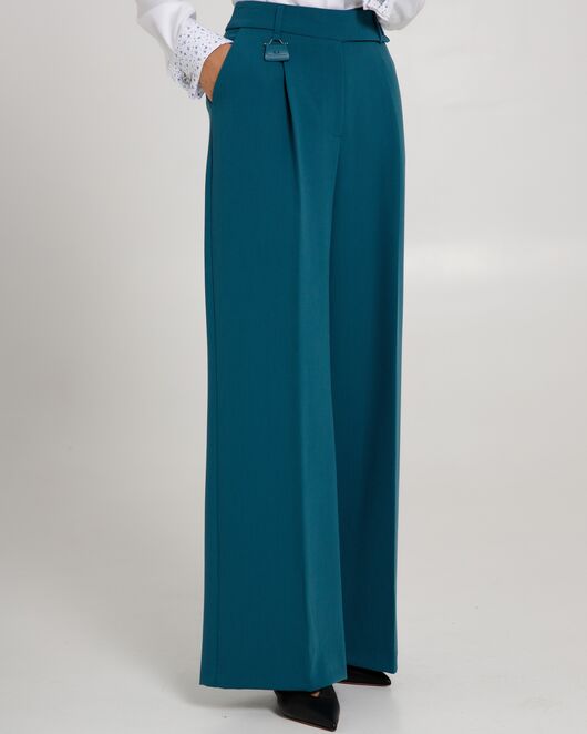 Женские брюки изумрудный 02271-1 от ByME 