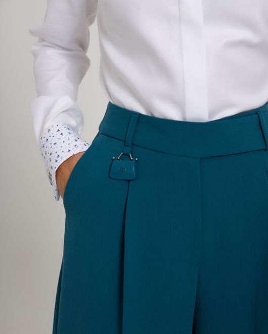 Женские брюки изумрудный 02271-1 от ByME 