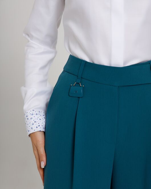 Женские брюки изумрудный 02271-1 от ByME 