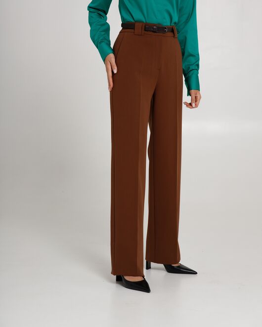 Женские брюки коричневые 02272 от byME 