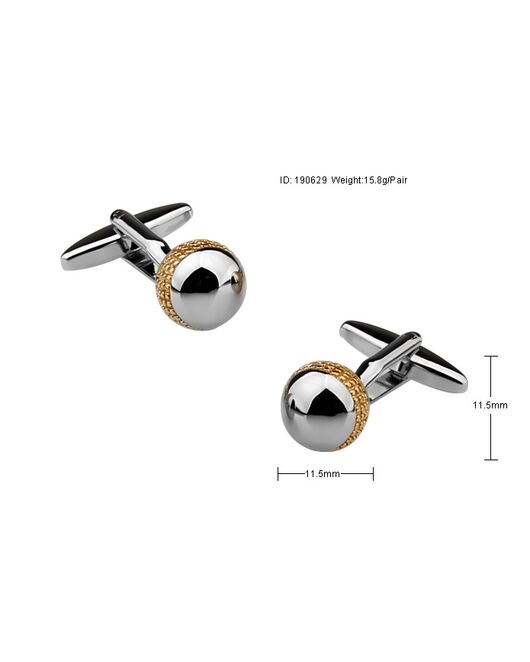 Запонки круглые - 190629 от   Запонки круглые - 190629 от