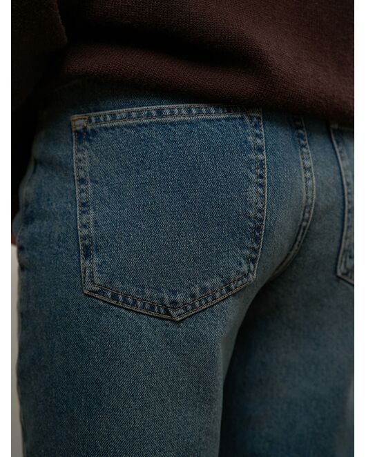 Женские прямые джинсы синие от Calista 