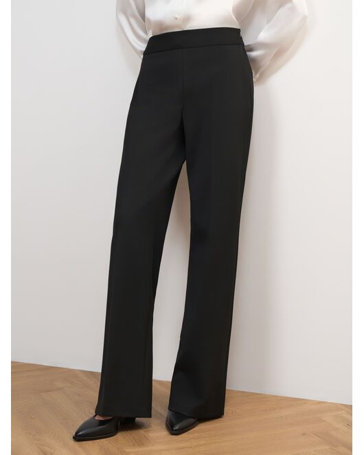 Брюки женские прямого кроя черные от Calista 
