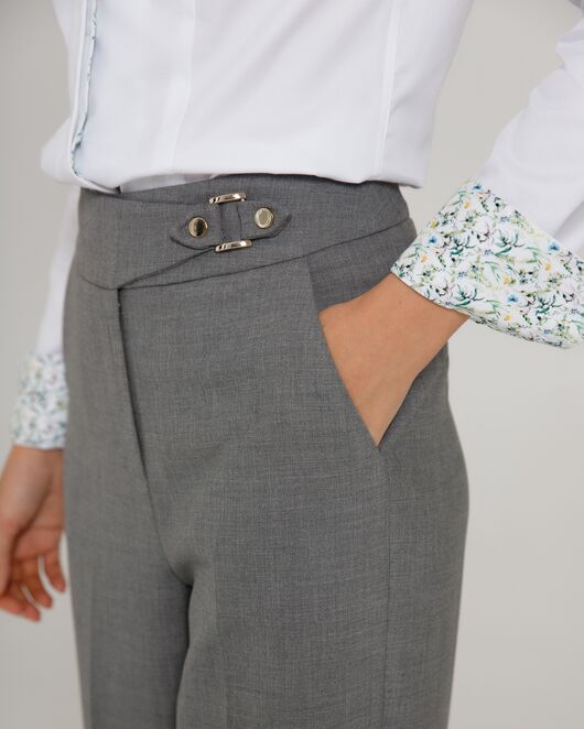 Женские брюки серые 5421-339 от byME 