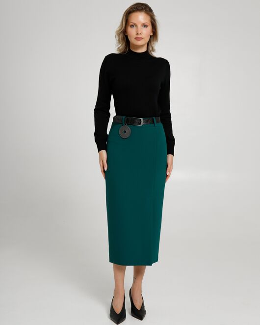 Женская юбка 9206-239 GREEN от byME 