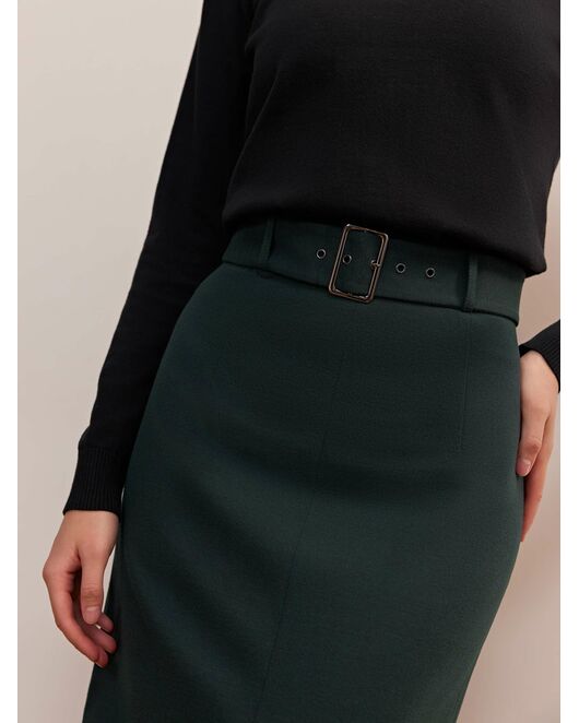 Юбка женская изумрудный-2-16106_60029-016 от byME 