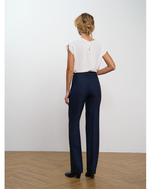 Брюки женские темно-синие - 3-29105_50068[140] от byME 