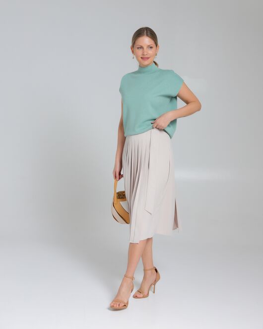 Юбка женская бежевая 45043024 от Guzella 