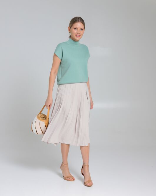 Юбка женская бежевая 45043024 от Guzella 