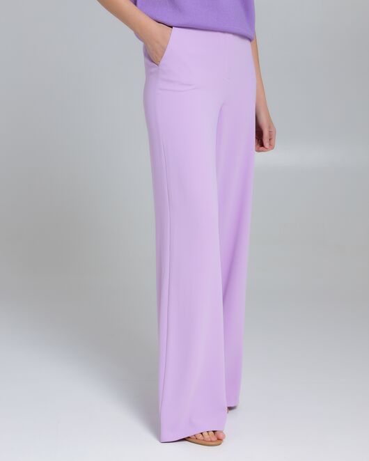 Брюки женские сиреневые-5367-827 PURPLE от SHN  Брюки женские сиреневые-5367-827 PURPLE от SHN