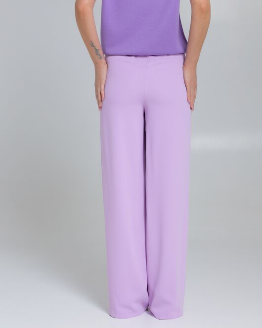 Брюки женские сиреневые-5367-827 PURPLE от SHN  Брюки женские сиреневые-5367-827 PURPLE от SHN