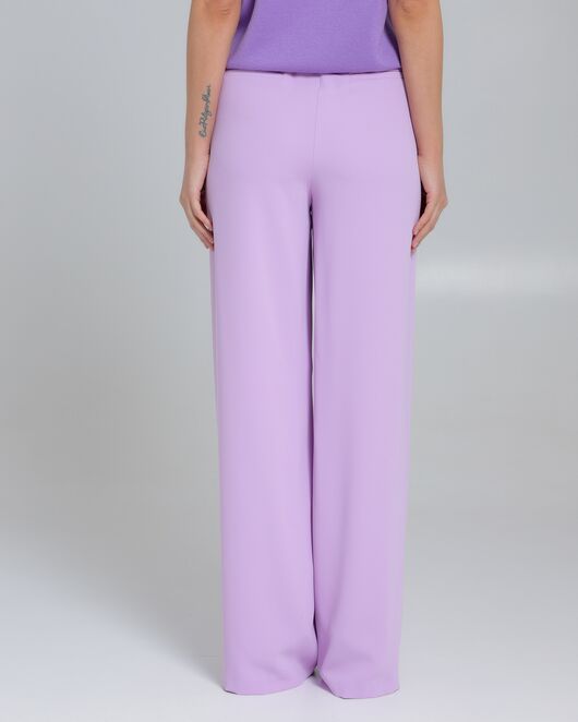 Брюки женские сиреневые-5367-827 PURPLE от SHN  Брюки женские сиреневые-5367-827 PURPLE от SHN