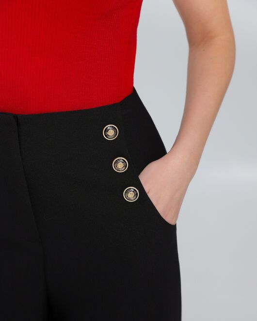 Брюки женские чёрного цвета  -5373-308 BLACK от SHN  Брюки женские чёрного цвета  -5373-308 BLACK от SHN