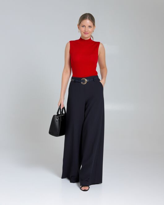 Брюки женские темно-синего цвета -5377-308 NAVY от SHN  Брюки женские темно-синего цвета -5377-308 NAVY от SHN