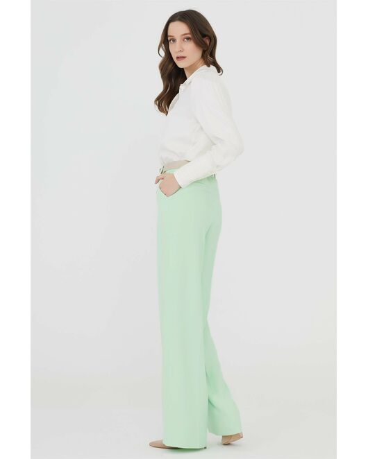 Брюки женские яблочные-5367-827 MINT от SHN  Брюки женские яблочные-5367-827 MINT от SHN