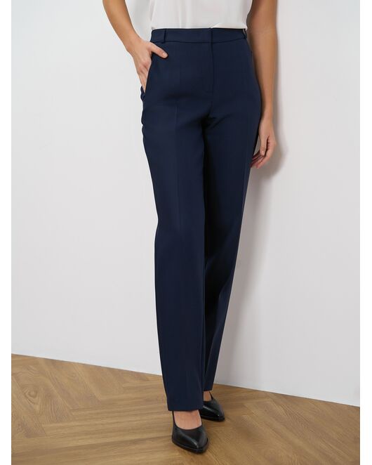 Брюки женские темно-синие - 3-29105_50068[140] от byME 