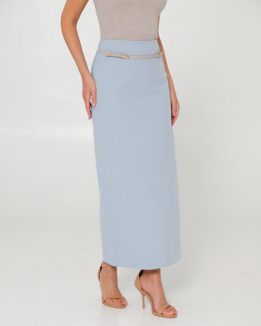 Женская юбка голубая-035079 от Luisa Wang 