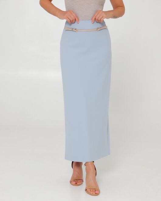 Женская юбка голубая-035079 от Luisa Wang 